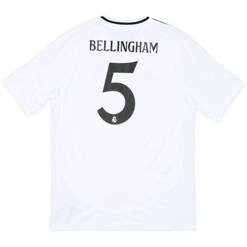 2024-25 Real Madrid Home Shirt Bellingham #5 (XL.Boys)