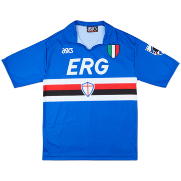 1990-92 Sampdoria Home Shirt - 6/10 - (S)