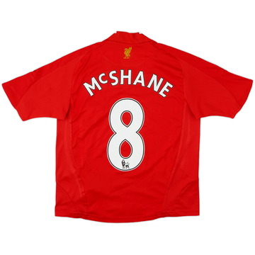 2008-10 Liverpool Home Shirt McShane #8 - 6/10 - (S.Boys)