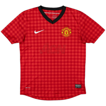 2013-14 Manchester United Home Shirt - 4/10 - (M.Boys)