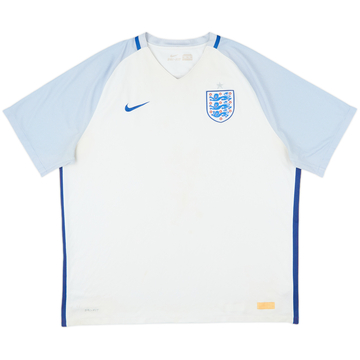 2016-17 England Home Shirt - 4/10 - (XXL)