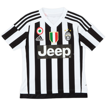 2015-16 Juventus Home Shirt - 4/10 - (S.Boys)