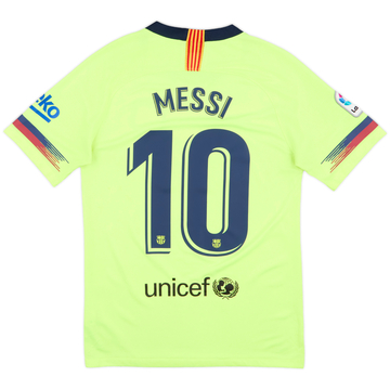 2018-19 Barcelona Away Shirt Messi #10 - 5/10 - (S)