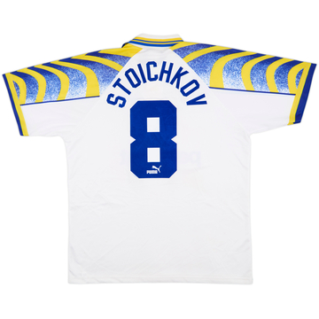 1995-97 Parma Basic Home Shirt Stoichkov #8 - 8/10 - (XL)