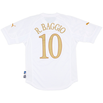 2004-06 Italy Away Shirt R.Baggio #10 - 3/10 - (L)