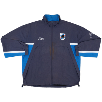 2001-02 Sampdoria Asics Track Jacket - 4/10 - (XXL)
