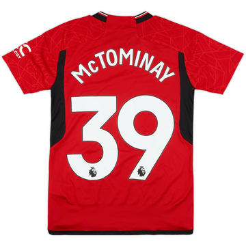 2023-24 Manchester United Home Shirt McTominay #39 (Women's XS)