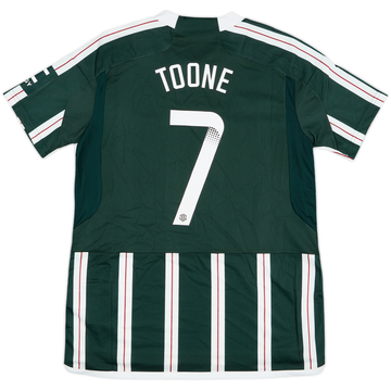 2023-24 Manchester United Away Shirt Toone #7 (Women's M)