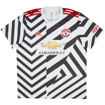 2020-21 Manchester United Third Shirt - 4/10 - (XL)