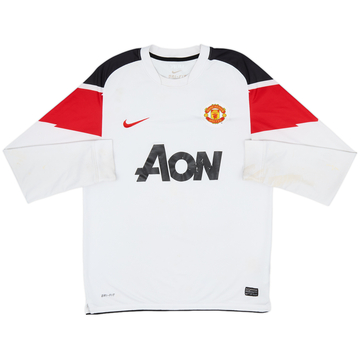 2010-12 Manchester United Away L/S Shirt - 5/10 - (M)