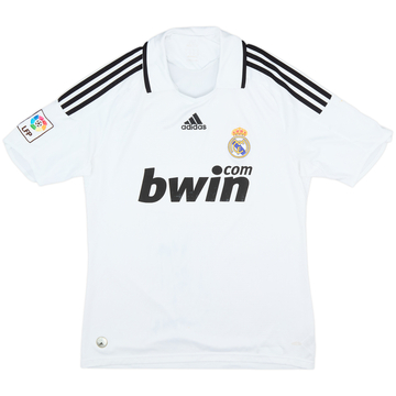 2008-09 Real Madrid Home Shirt - 5/10 - (M)