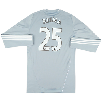 2010-12 Liverpool Player Issue TechFit GK Shirt Reina #25 (XL)