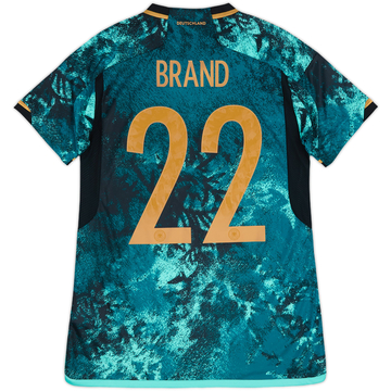 2023 Germany Women Away Shirt Brand #22 (Women's S)
