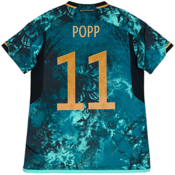 2023 Germany Women Away Shirt Popp #11 (Women's L)