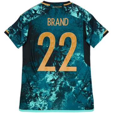2023 Germany Authentic Women Away Shirt Brand #22 (Women's S)