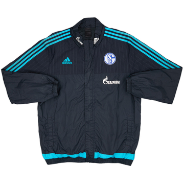 2015-16 Schalke adidas Rain Jacket - 6/10 - (XL)