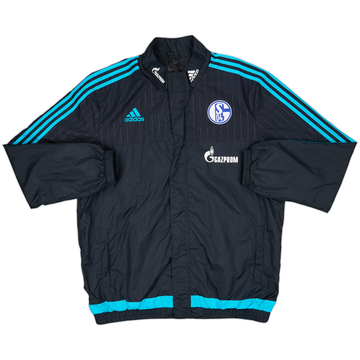2015-16 Schalke adidas Rain Jacket - 6/10 - (XL)