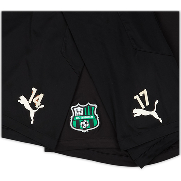 2021-22 Sassuolo Player Issue Puma Training Shorts # - 6/10 - (XL)