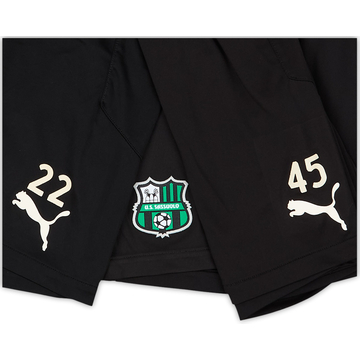 2021-22 Sassuolo Player Issue Puma Training Shorts # - 7/10 - (L)