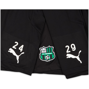 2021-22 Sassuolo Player Issue Puma Training Shorts # - 8/10 - (L)