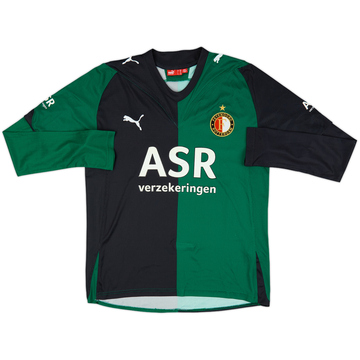 2009-10 Feyenoord Away L/S Shirt - 7/10 - (XL.Boys)