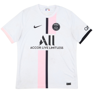 2021-22 Paris Saint-Germain Away Shirt - 4/10 - (L)