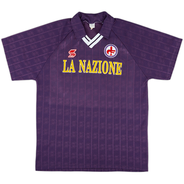 1990-91 Fiorentina Home Shirt - 7/10 - (XL)
