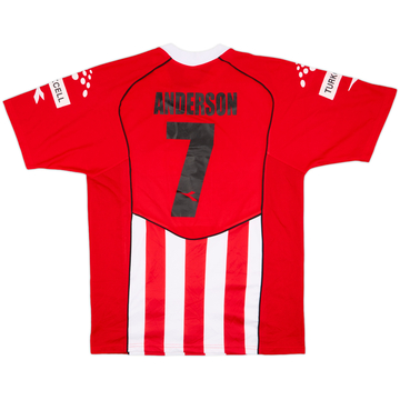 2006-07 Sivasspor Home Shirt Anderson #7 - 6/10 - (XL)