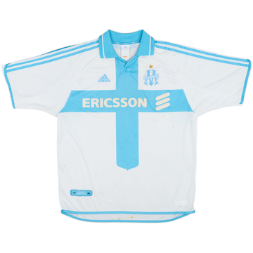 2000-01 Olympique Marseille Home Shirt - 4/10 - (L)