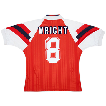1992-94 Arsenal Home Shirt Wright #8 - 6/10 - (M/L)