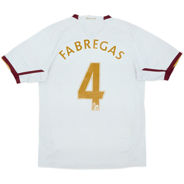 2007-08 Arsenal Away Shirt Fabregas #4 - 5/10 - (S)