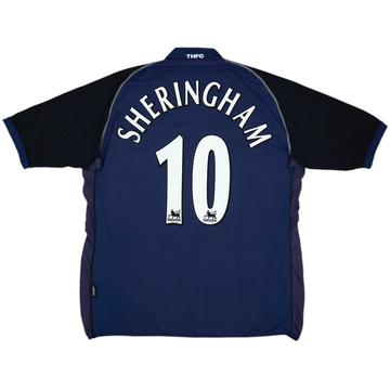 2002-03 Tottenham Away Shirt Sheringham #10 - 7/10 - (3XL)