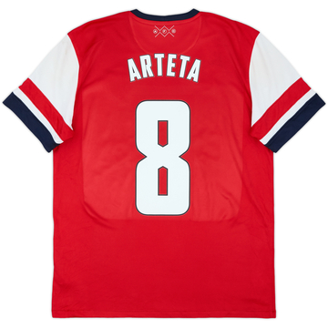 2012-14 Arsenal Home Shirt Arteta #8 - 8/10 - (L)