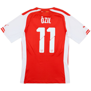 2014-15 Arsenal Player Issue (ACTV Fit) Home Shirt Ozil #11 - 6/10 - (XXL)