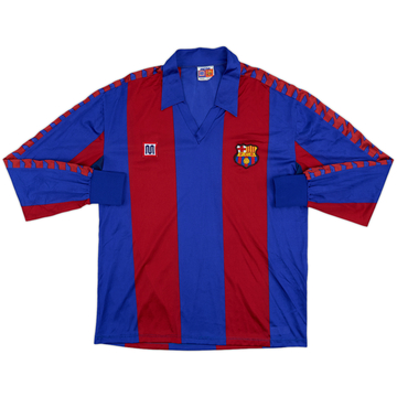 1984-89 Barcelona Home L/S Shirt - 9/10 - (XL)