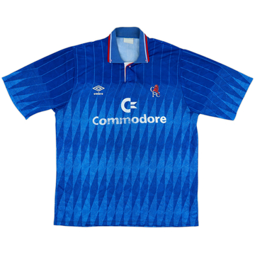 1989-91 Chelsea Home Shirt - 5/10 - (XL)