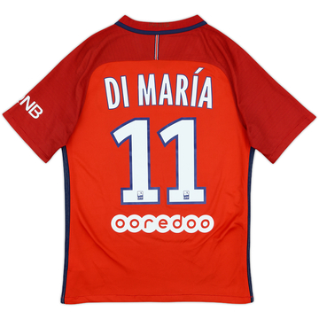 2016-17 Paris Saint-Germain Away Shirt Di Maria #11 - 6/10 - (S)
