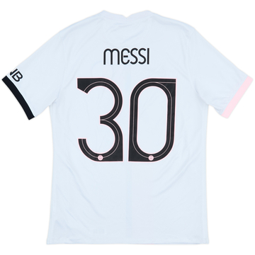 2021-22 Paris Saint-Germain Away Shirt Messi #30 - 6/10 - (M)