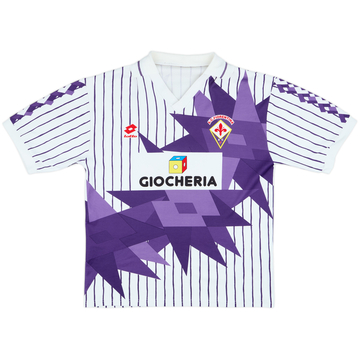 1991-92 Fiorentina Away Shirt - 8/10 - (L)