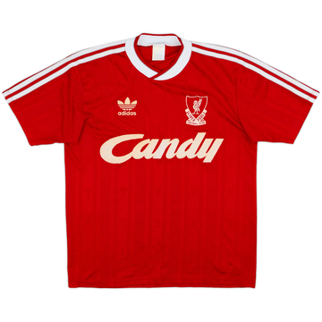 1988-89 Liverpool Home Shirt - 7/10 - (L)