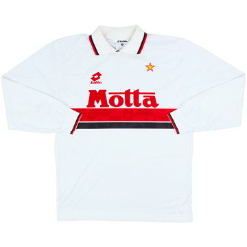 1993-94 AC Milan Away L/S Shirt - 6/10 - (S)