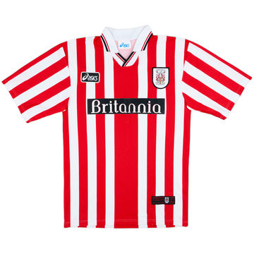 1997-98 Stoke City Home Shirt - 8/10 - (M)