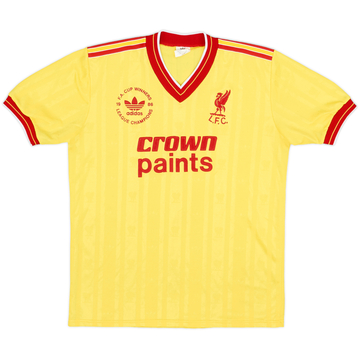 1986-87 Liverpool 'Champions' Third Shirt - 8/10 - (M)
