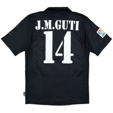 2001 Real Madrid Away Shirt J.M.Guti #14 - 6/10 - (S)