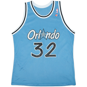 1995-96 Orlando Magic O'Neal #32 Champion Away Jersey - 4/10 - (XL)