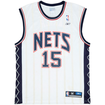 2004-06 New Jersey Nets Carter #15 Reebok Home Jersey - 9/10 - (M)