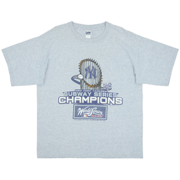 2000 New York Yankees Subway Series Champions Lee Sport Tee - 8/10 - (L)