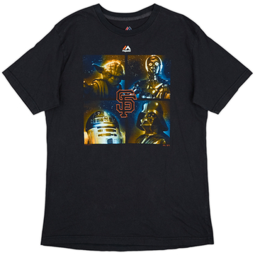 2016 San Francisco Giants Star Wars Majestic Tee - 8/10 - (L)