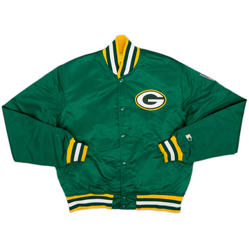 1980s Green Bay Packers Starter Satin Varsity Jacket - 4/10 - (S)
