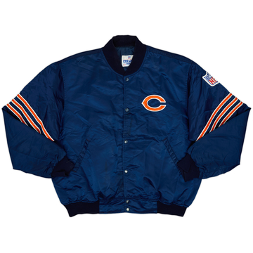1980s Chicago Bears Starter Satin Varsity Jacket - 7/10 - (XXL)